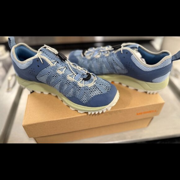 Merrell Shoes - Merrell Women's Wildwood Aerosport NWB Chambray/Silver J068148 Size 9 N